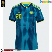 Ženske Nogometnih dresov Kolumbija Juan Fernando Quintero #20 Gostujoči SP 2026 Kratki rokavi